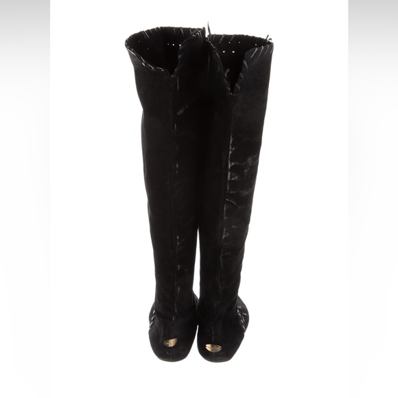 Jimmy choo suede boots sz. 40.5 - Picture 3 of 7